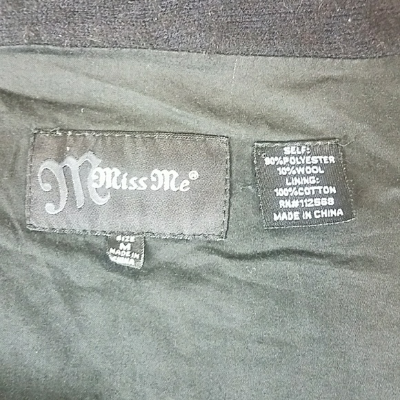 Miss me flannel jacket . B01-03 - Picture 4 of 4